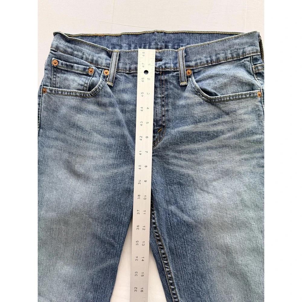 Levi's 511‎ Jeans Mens 30x32 Blue Medium Wash Slim Tapered Denim Pants Casual